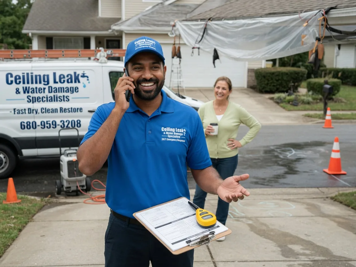 Ceiling Leak Cleanup Golden Valley, AZ FAQs